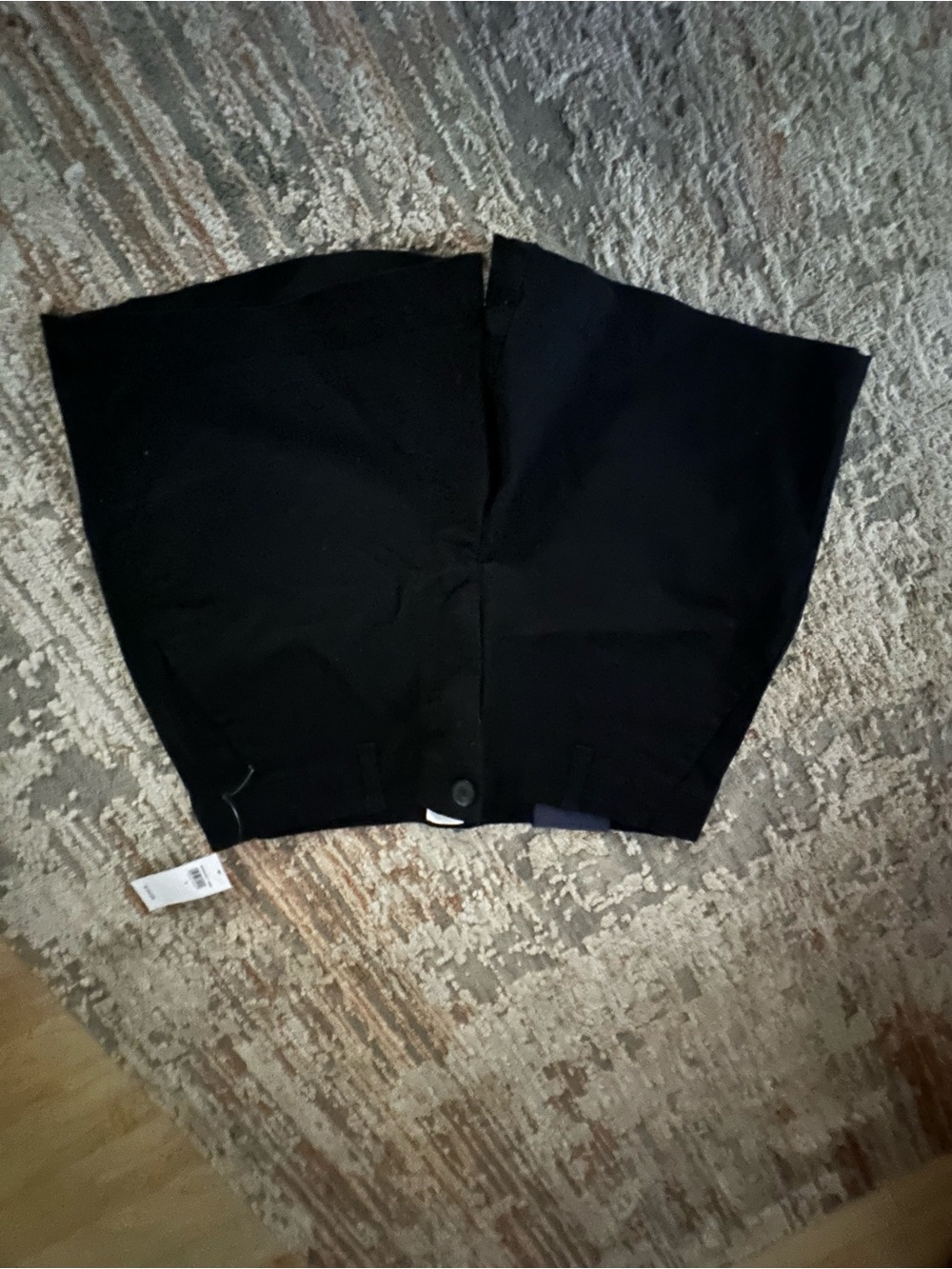 GAP Black High-Waist Mini Skirt